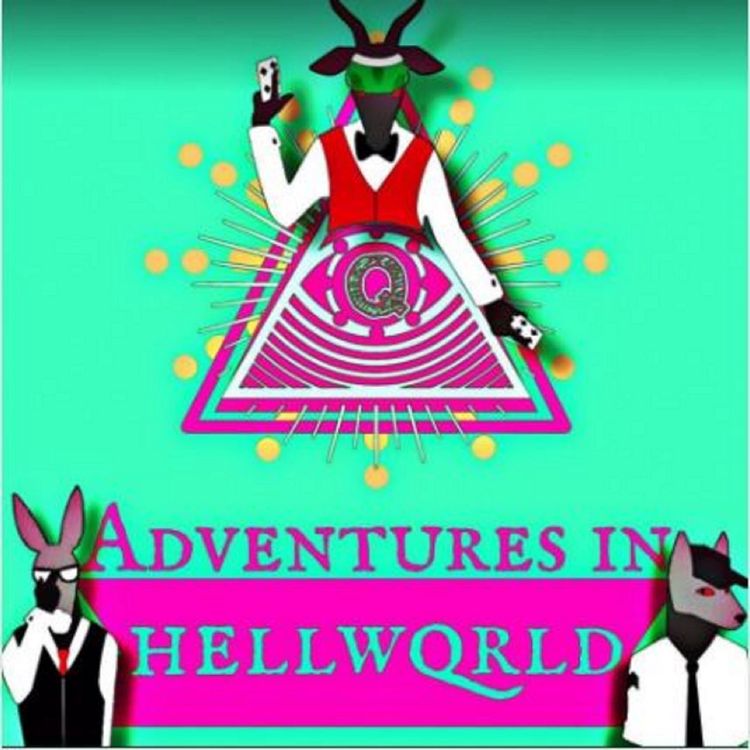 cover art for Adventures in HellwQrld Presents: Mark Fitchem is nuts