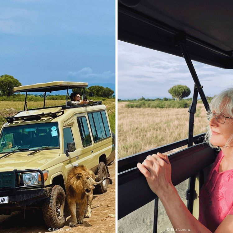 cover art for WW431: Von hungrigen Hippos und heulenden Hyänen (1/2) – Safari im Queen Elizabeth Nationalpark (Uganda) mit Lydia Möcklinghoff und Erik Lorenz