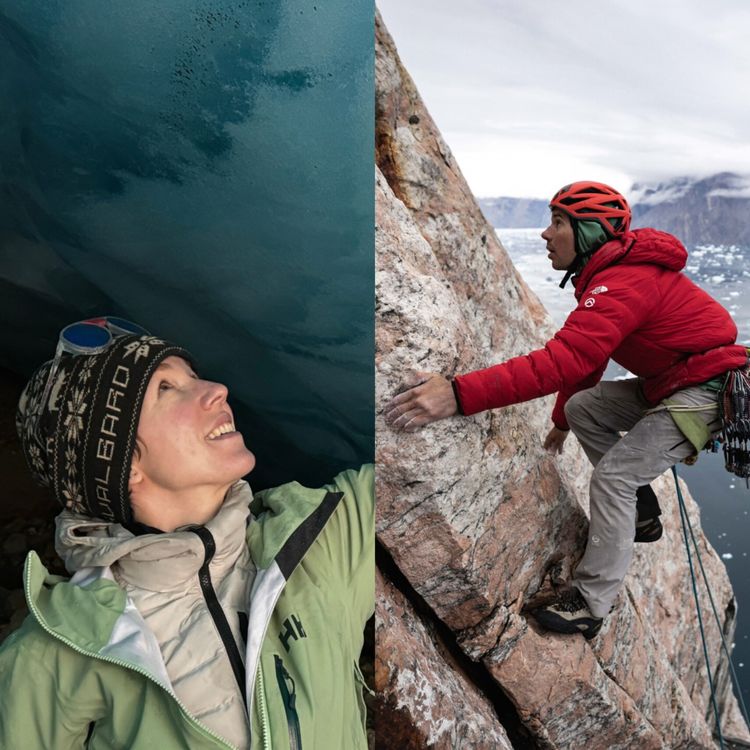 cover art for #36: Arctic Ascent – with Dr. Heïdi Sevestre and Alex Honnold