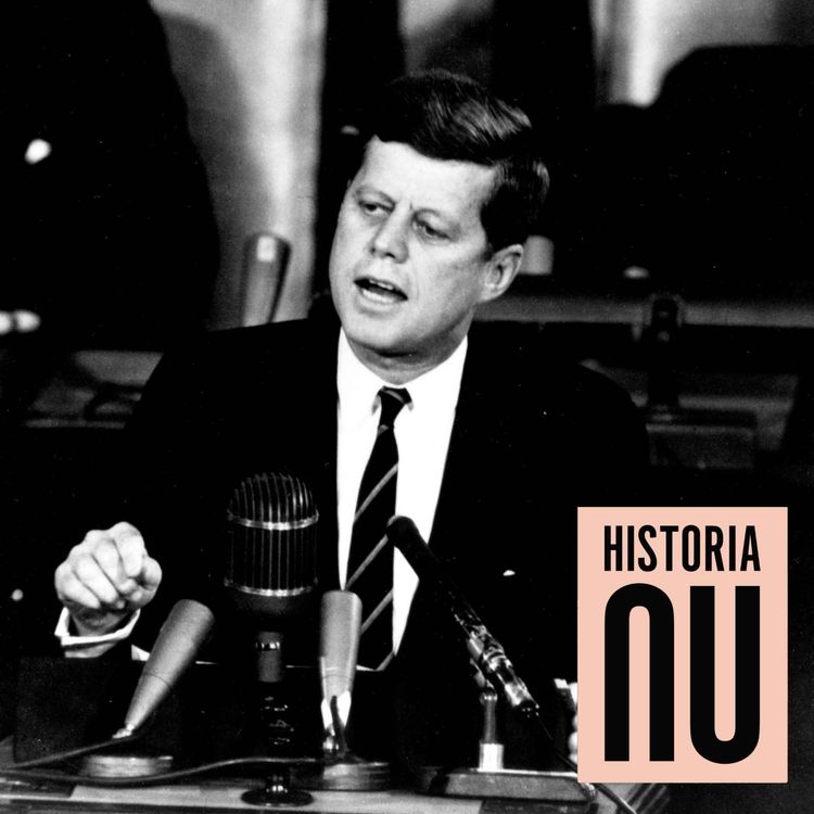 cover art for John F Kennedy – presidenten som säkerhetshot och världsfrälsare (nymixad repris)