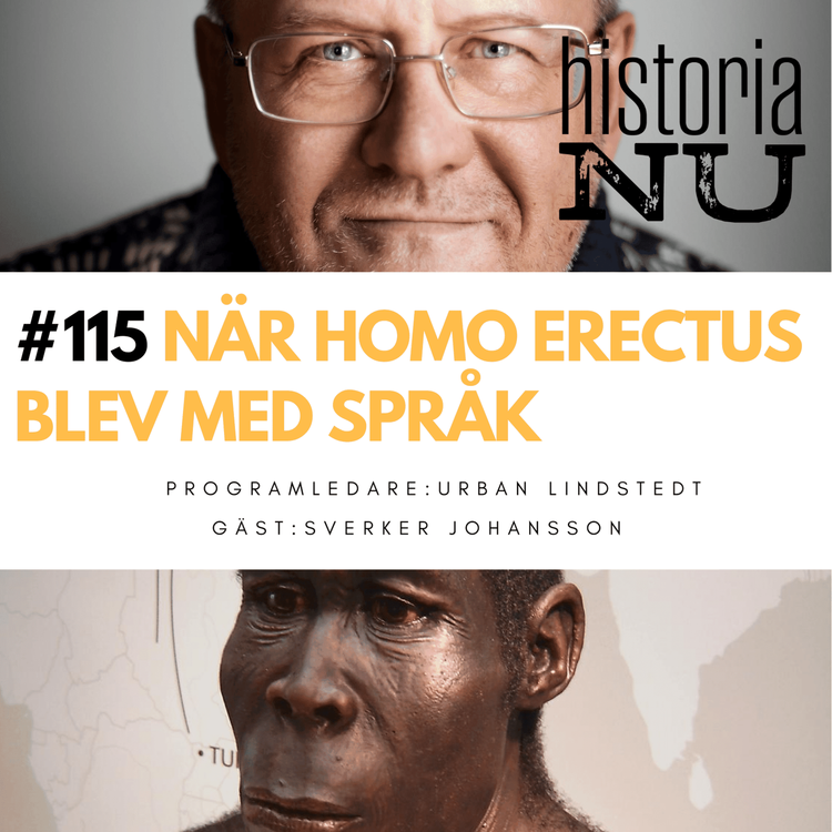 cover art for Homo erectus första samtal - språkets uppkomst