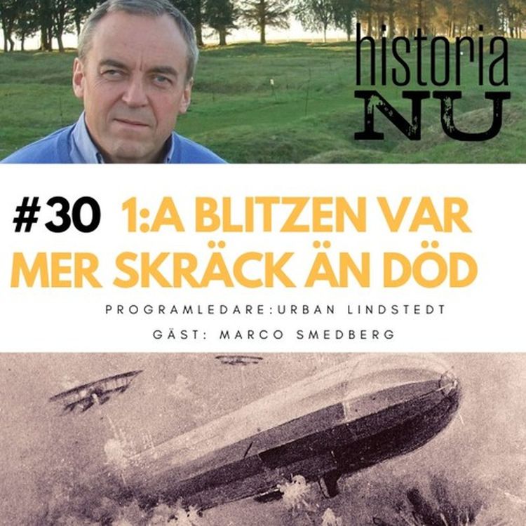 cover art for Första världskrigets bombkrig mer skräck än död