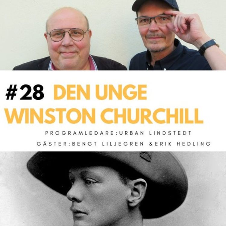 cover art for Ingen lyckades kuva den unge Winston Churchill