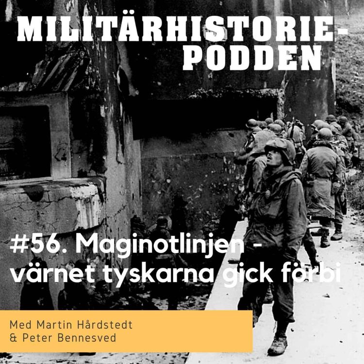 cover art for Maginotlinjen blev andra världskrigets största fiasko