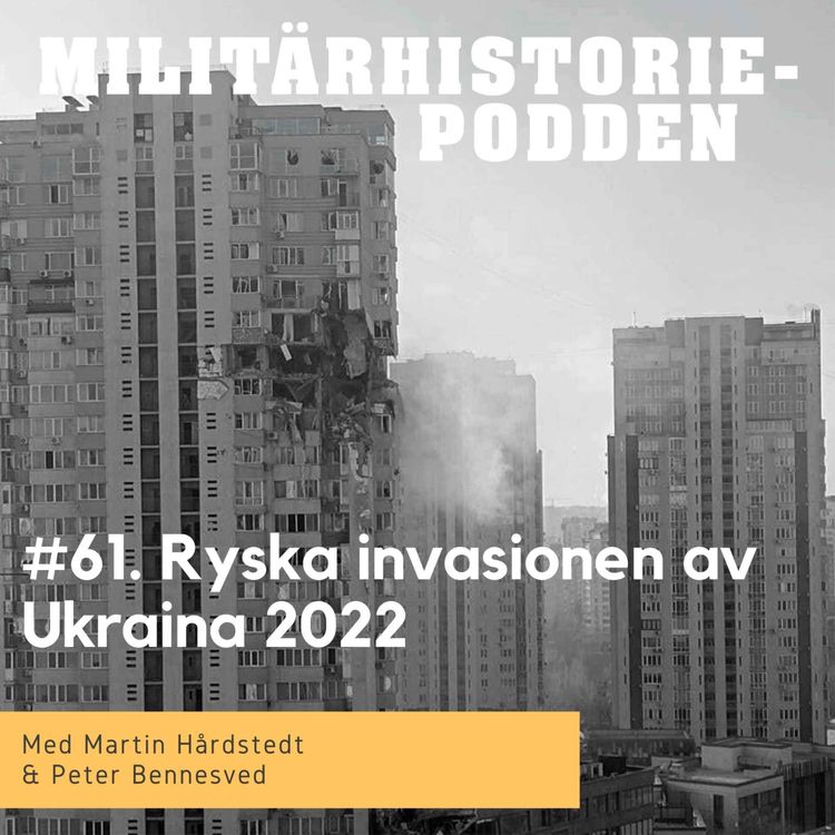 cover art for Ukrainakriget 2022 – när historien vänder