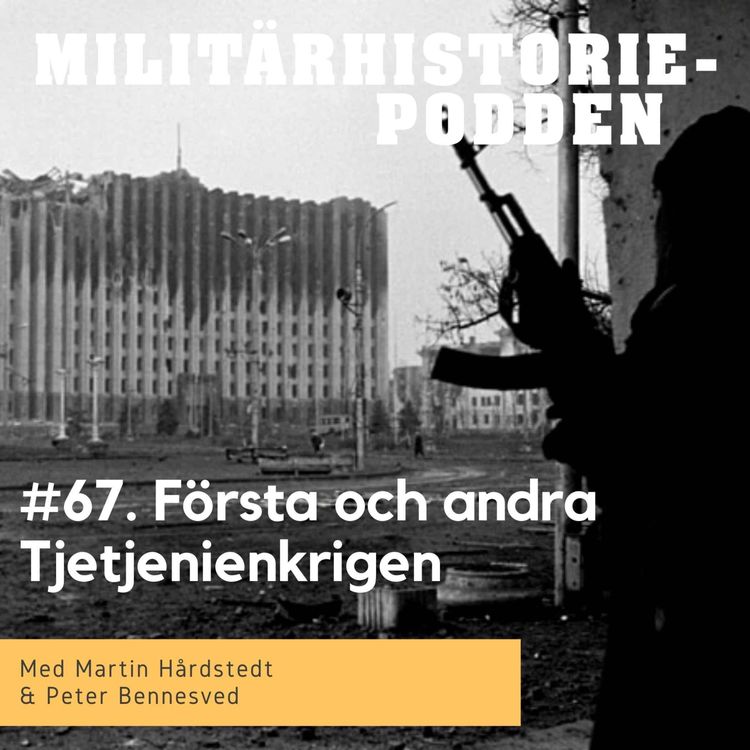 cover art for Tjetjenienkrigen – Putins första krig 