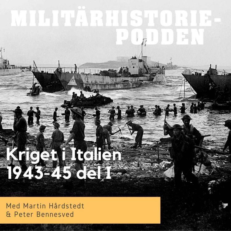 cover art for Det våldsamma kriget i Italien 1943-45 (del I, nymixad repris)