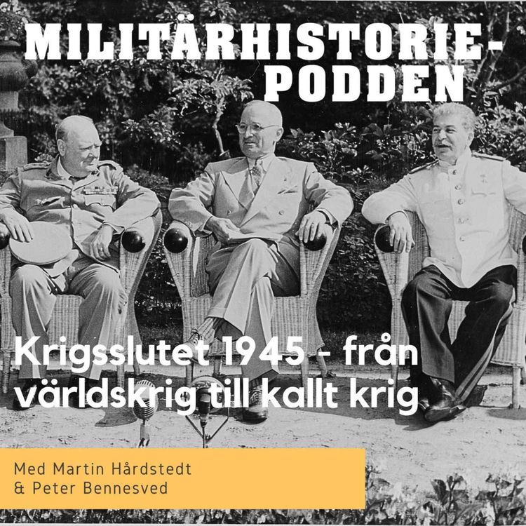 cover art for Krigsslutet 1945: från världskrig till kallt krig