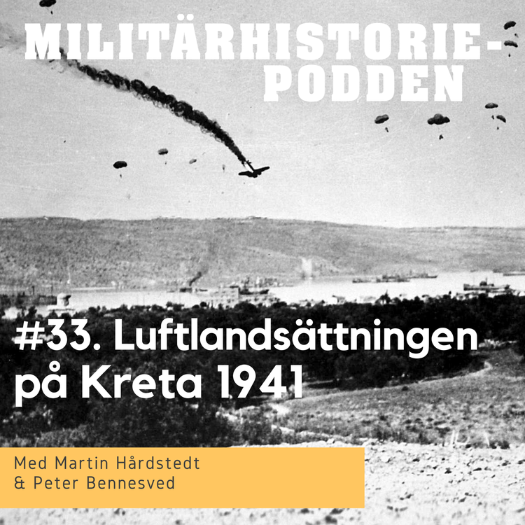 cover art for Operation Merkurius - Luftlandsättningen på Kreta år 1941