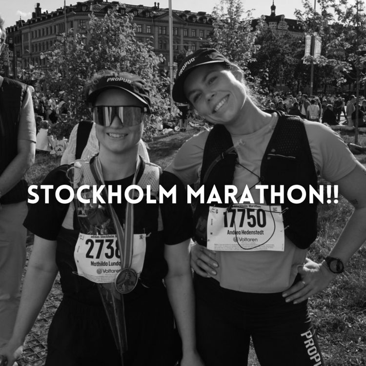 cover art for 541. Vi sprang Stockholm Marathon!!