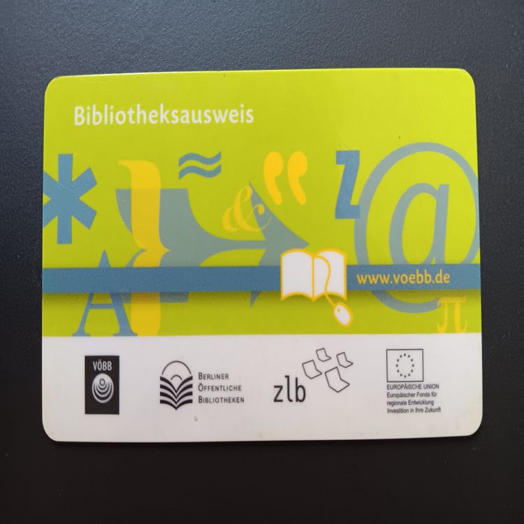 cover art for Geht in die Büchereien!
