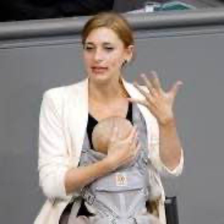 cover art for Mit Baby im Bundestag