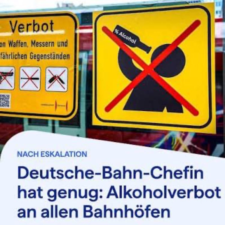 cover art for Kein Alkohol mehr auf Bahnhöfen