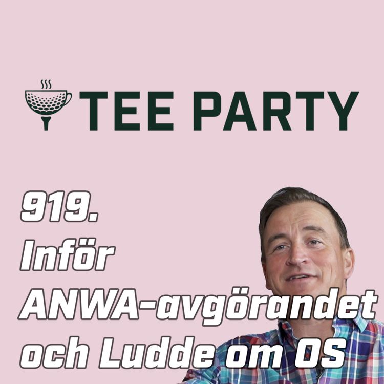 cover art for 919. Inför ANWA-avgörandet och takeaways från Luddes presskonferens i dagens Tee Party