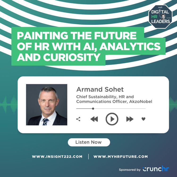 cover art for Painting the Future of HR with AI, Analytics and Curiosity (an Interview with Armand Sohet)