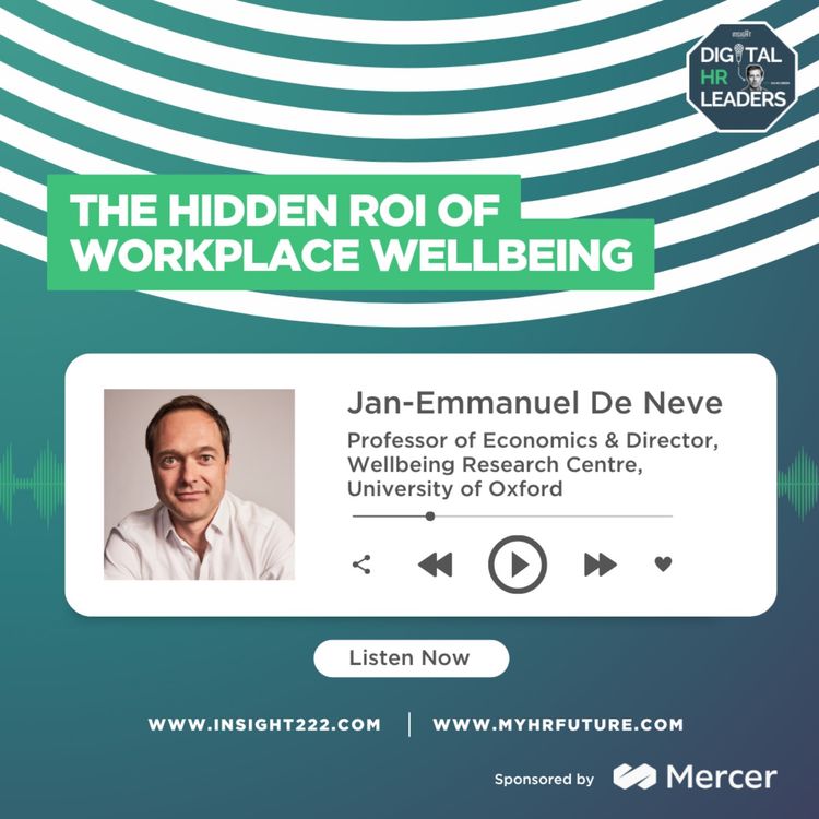 cover art for The Hidden ROI of Workplace Wellbeing (an Interview with Jan-Emmanuel De Neve)