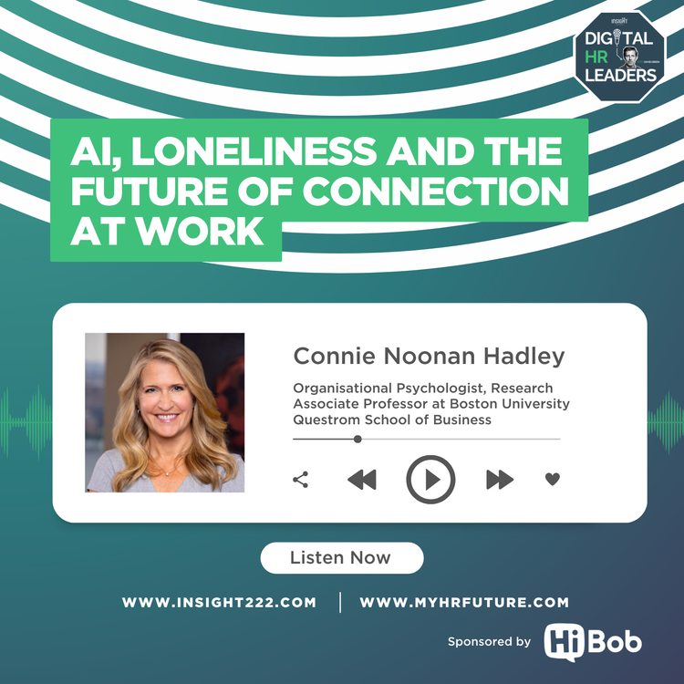 cover art for AI, Loneliness and the Future of Connection at Work