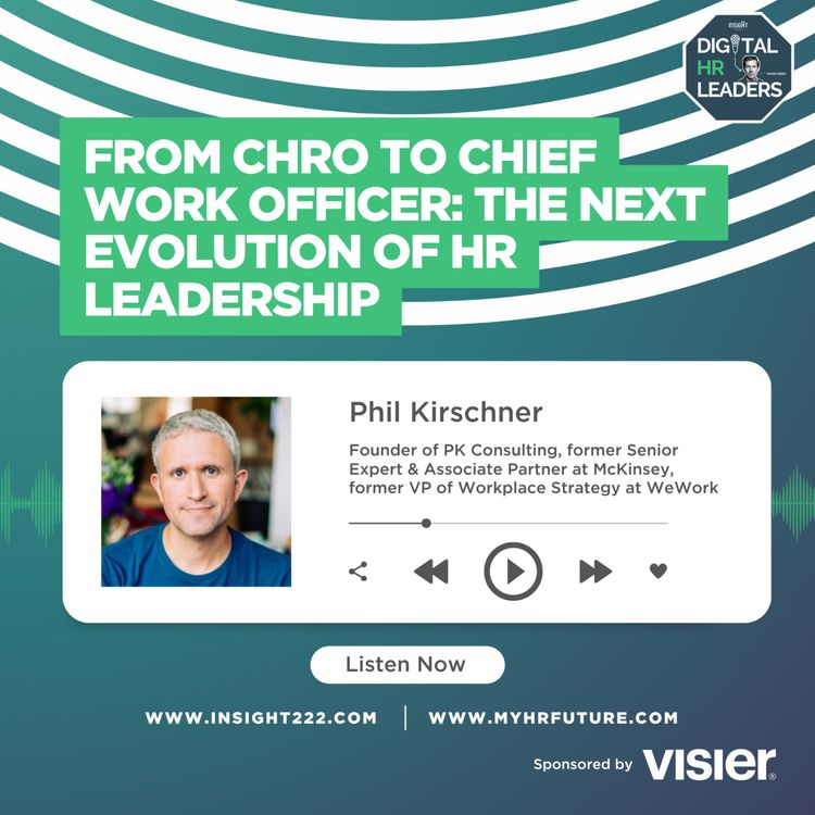 cover art for From CHRO to Chief Work Officer: The Next Evolution of HR Leadership