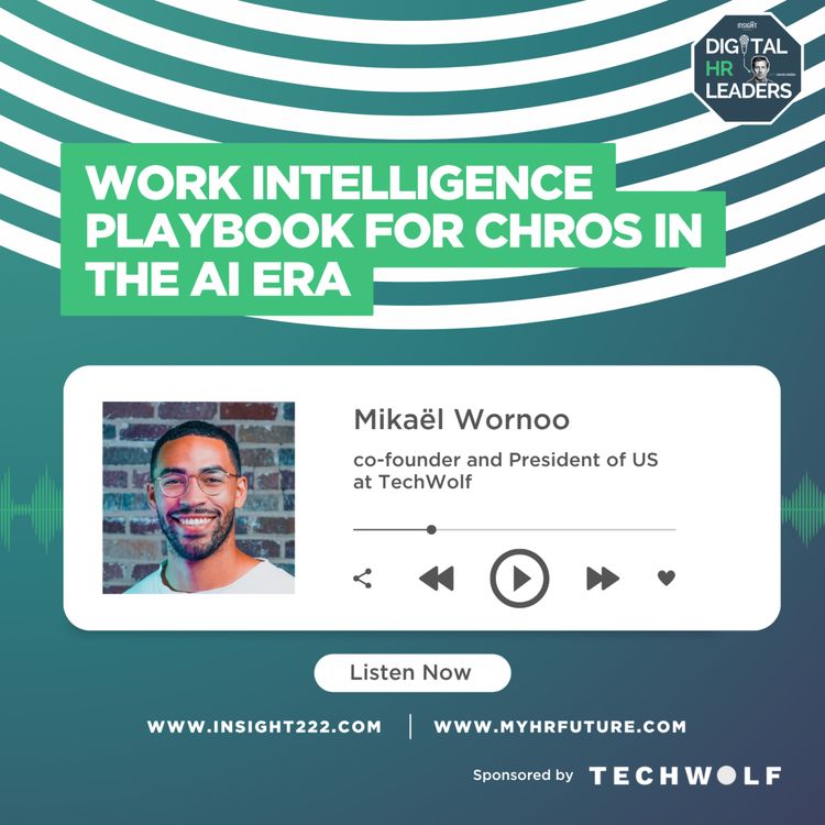 cover art for Work Intelligence Playbook for CHROs in the AI Era