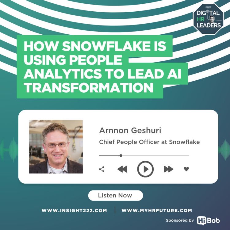 cover art for How Snowflake Is Using People Analytics to Lead AI Transformation