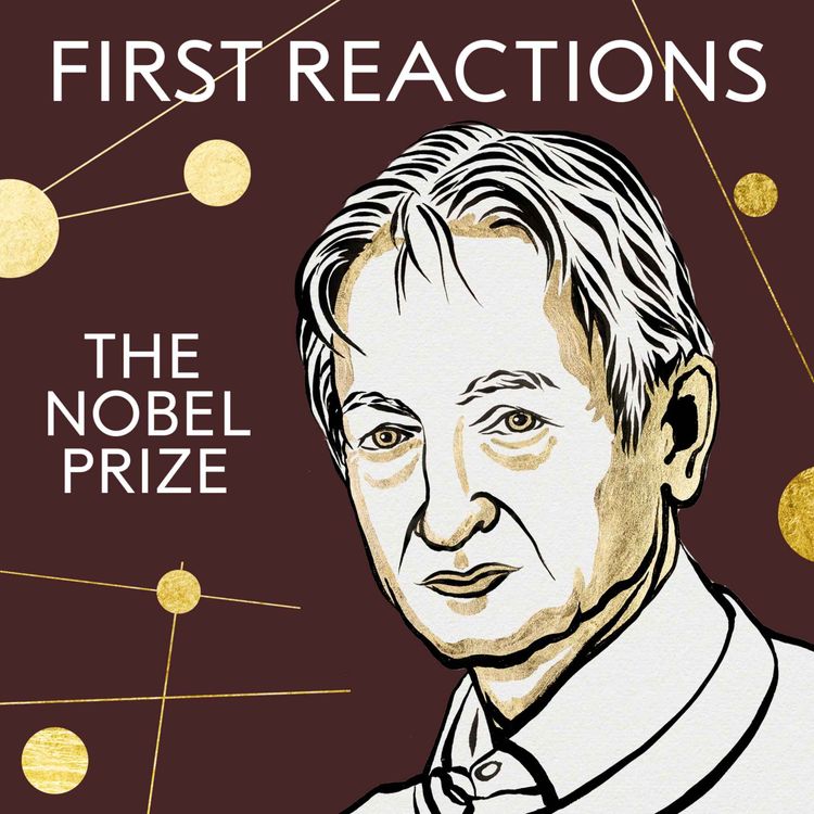 cover art for First Reactions | Geoffrey Hinton, Nobel Prize in Physics 2024 | Telephone interview