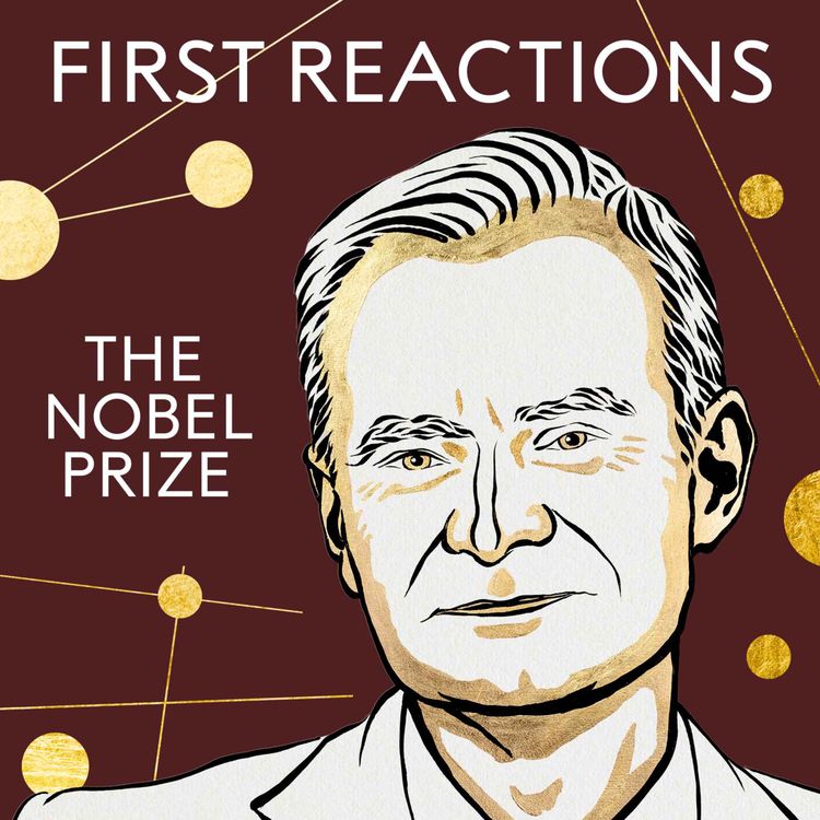 cover art for First Reactions | Simon Johnson, prize in economic sciences 2024 | Telephone interview