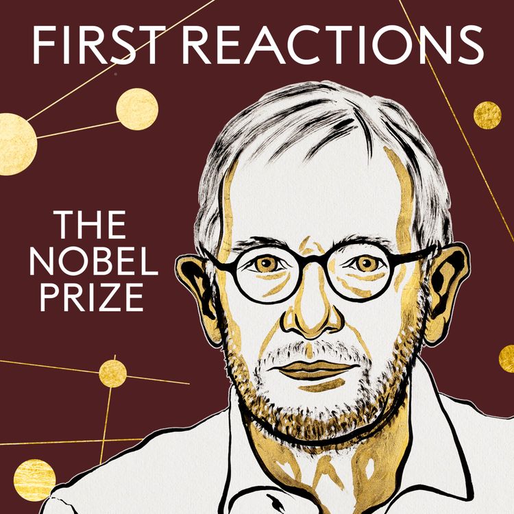 cover art for First reactions | Francis Halzen, Nobel Prize in Physics 2026 | telephone interview
