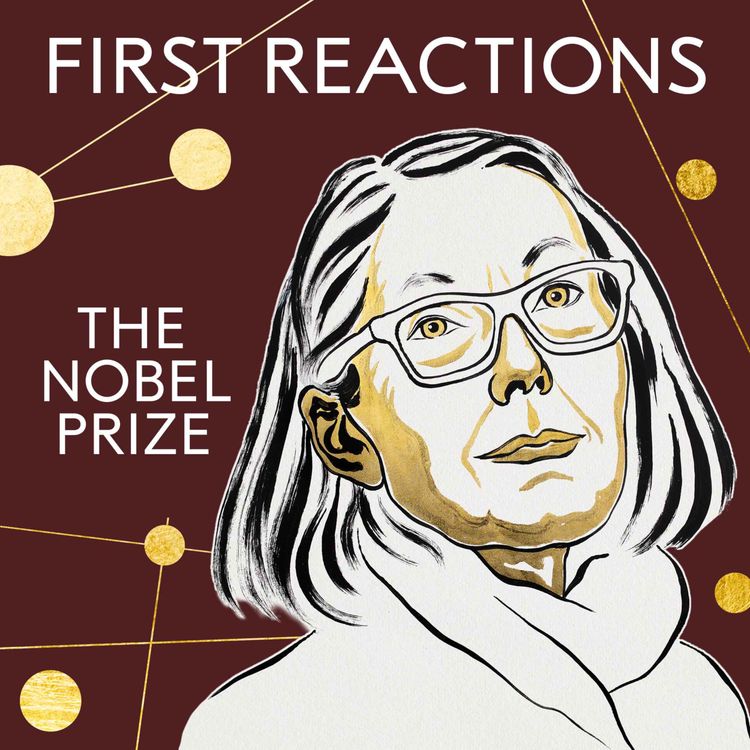 cover art for First reactions | Anne Carson, Nobel Prize in Literature 2026 | telephone interview