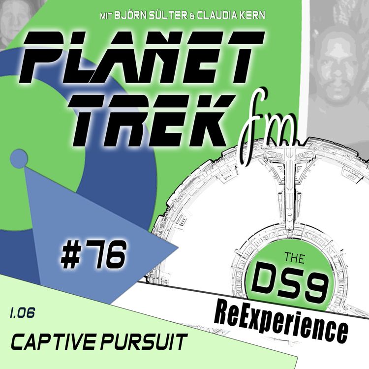 cover art for Planet Trek fm #076: DS9-ReExperience 1.06: Odo & das fehlende Wählscheibentelefon