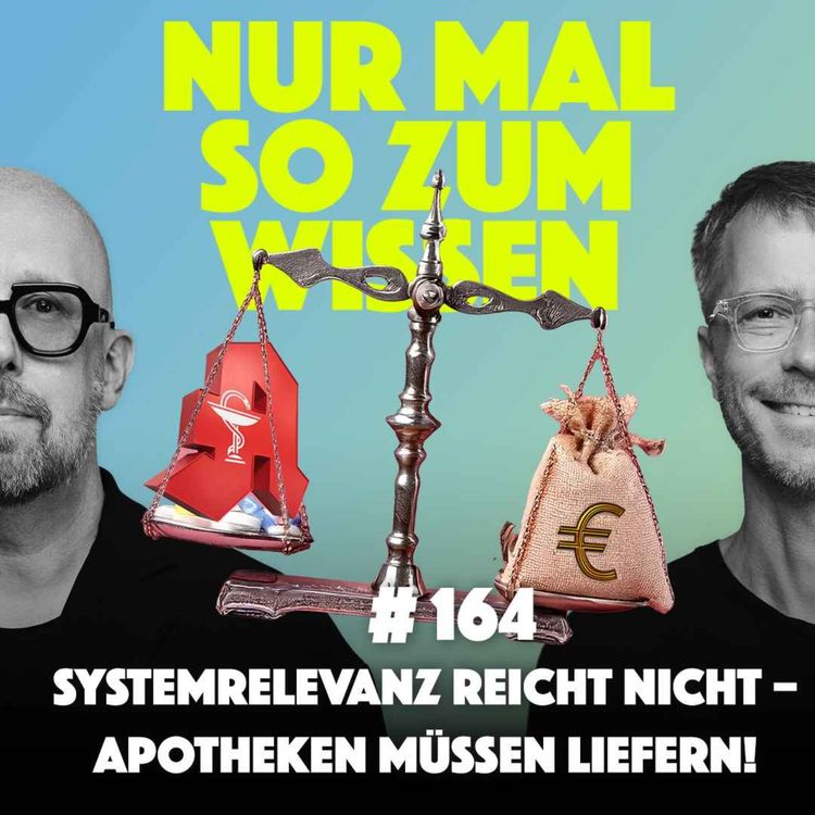 cover art for Systemrelevanz reicht nicht – Apotheken müssen liefern!