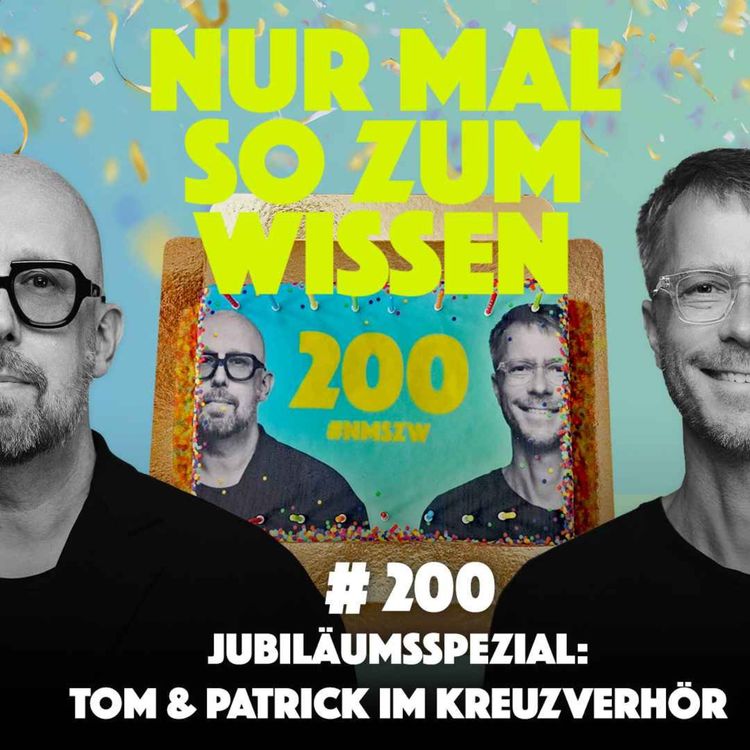 cover art for Jubiläumsspezial: Tom & Patrick im Kreuzverhör