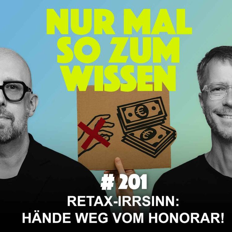 cover art for Retax-Irrsinn: Hände weg vom Honorar!