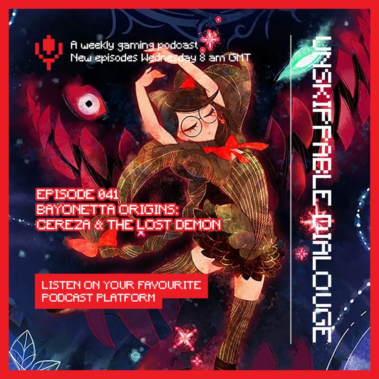 cover art for 041 - The Witch, the Plush & the Forest: Bayonetta Origins Reviewed