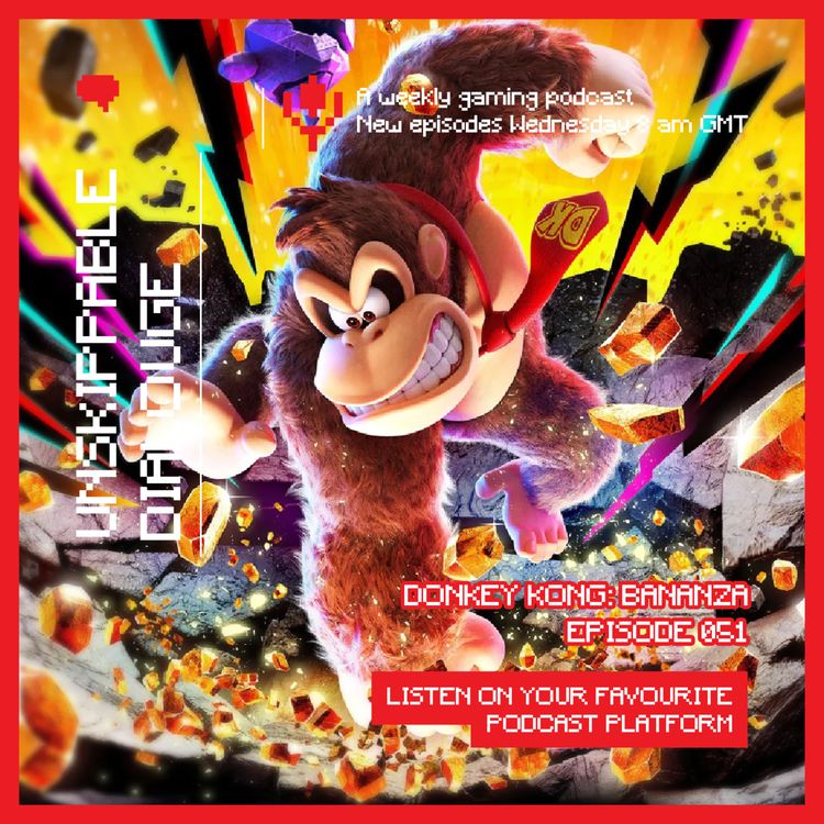 cover art for 051 - Donkey Kong Bananza: Bananas, Boss Fights & Big Monkey Energy