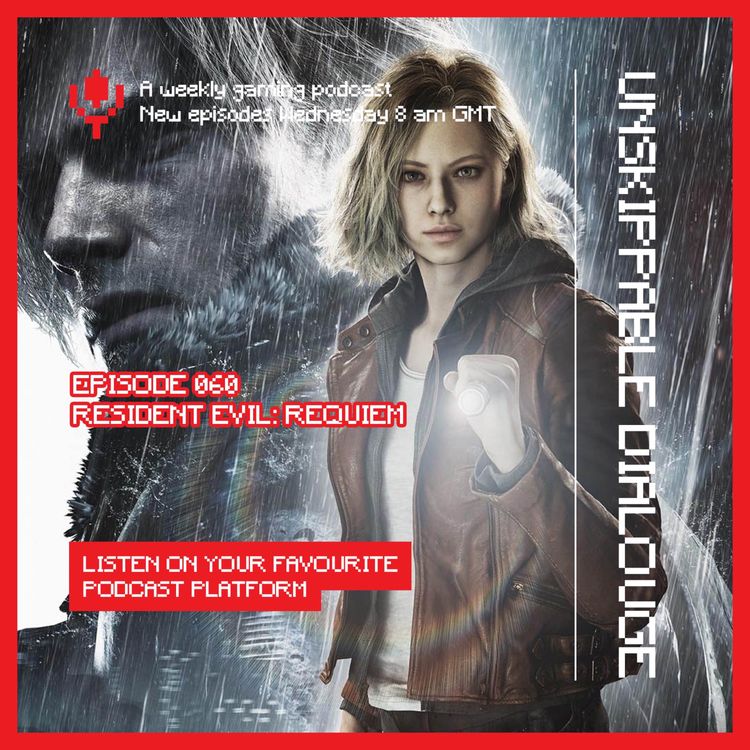 cover art for 060 - Resident Evil Requiem Review – Leon’s Back, Grace Goes First‑Person, and We’re Finally Weekly (Maybe)