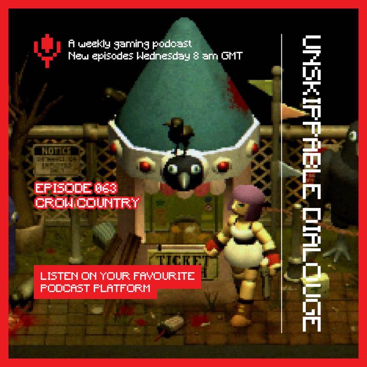 cover art for 063 - Crow Country: The PS1-Style Survival Horror Gem You Can Beat in a Day