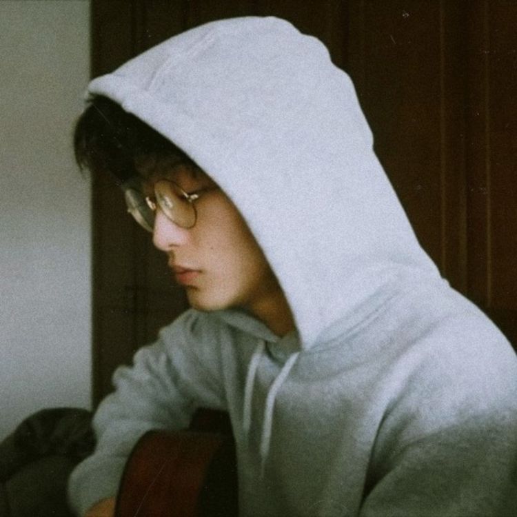 cover art for mark singing and playing the guitar