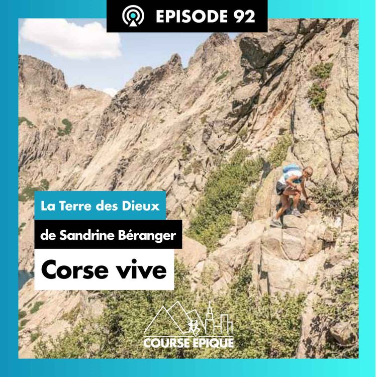 cover art for #92 "Corse vive", la Terre des Dieux de Sandrine Béranger
