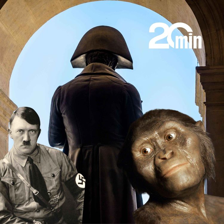 cover art for De l'australopithèque Lucy à Napoléon et Hitler, ce médecin fait parler les morts