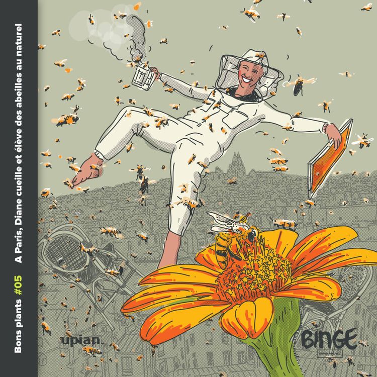 cover art for Diane élève des abeilles à Paris