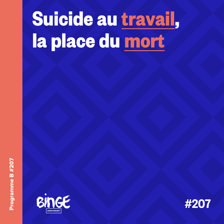 cover art for Suicide au travail, la place du mort