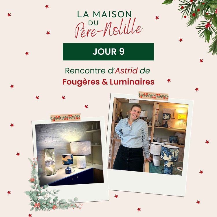 cover art for LA MAISON DU PÈRE-NOLILLE - Fougères & Luminaires : des lampes fabriquées en France avec amour et papier peint