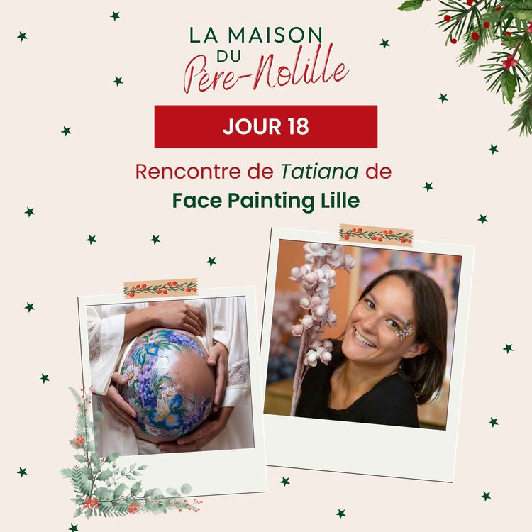 cover art for La MAISON DU PÈRE-NOLILLE - Tatiana & le Belly painting : quand la peau devient un canevas vivant