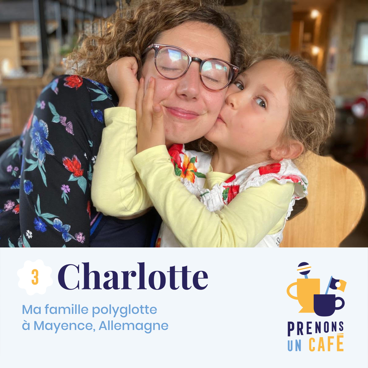 cover art for Autour du monde #3 - Charlotte, Ma famille polyglotte à Mayence, Allemagne