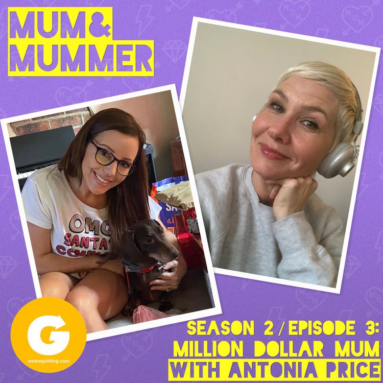 cover art for Million Dollar Mum, with Antonia Price