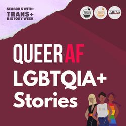 cover art for QueerAF | Inspiring LGBTQIA+ stories told by emerging queer creatives