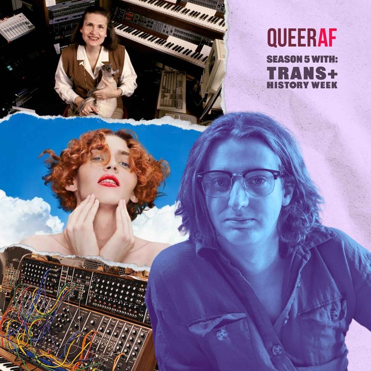 cover art for I'm so grateful to this trans woman for pioneering electronic music