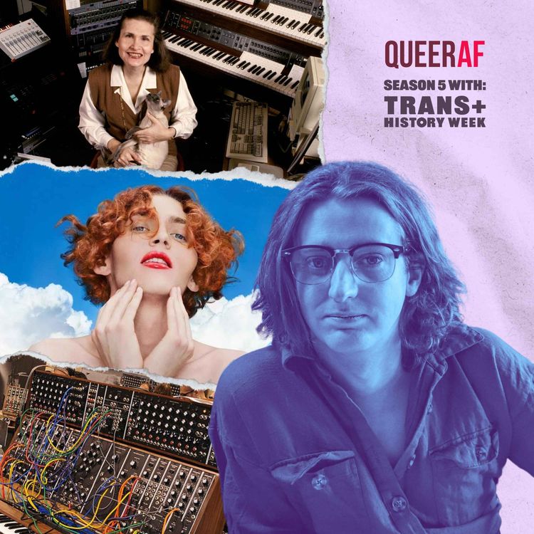 cover art for I'm so grateful to this trans woman for pioneering electronic music