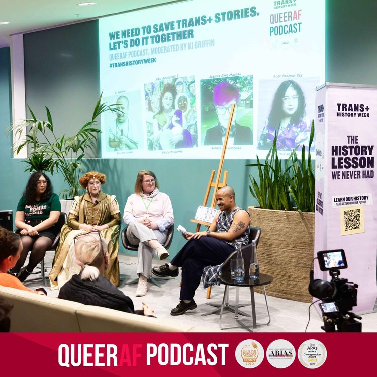 cover art for How to save Trans+ stories in an age they can be deleted with just a click?
