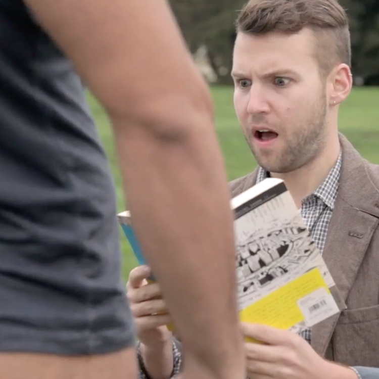 cover art for I used a gay dating app for the first time and recorded my first date